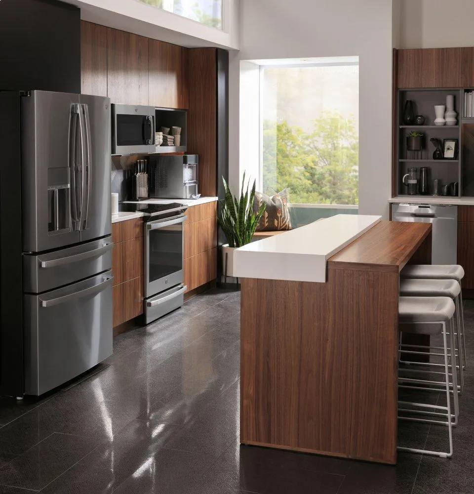 Ge Appliances PSS93YPFS Ge Profile&#8482; 30" Smart Slide-In Electric Convection Fingerprint Resistant Range With No Preheat Air Fry