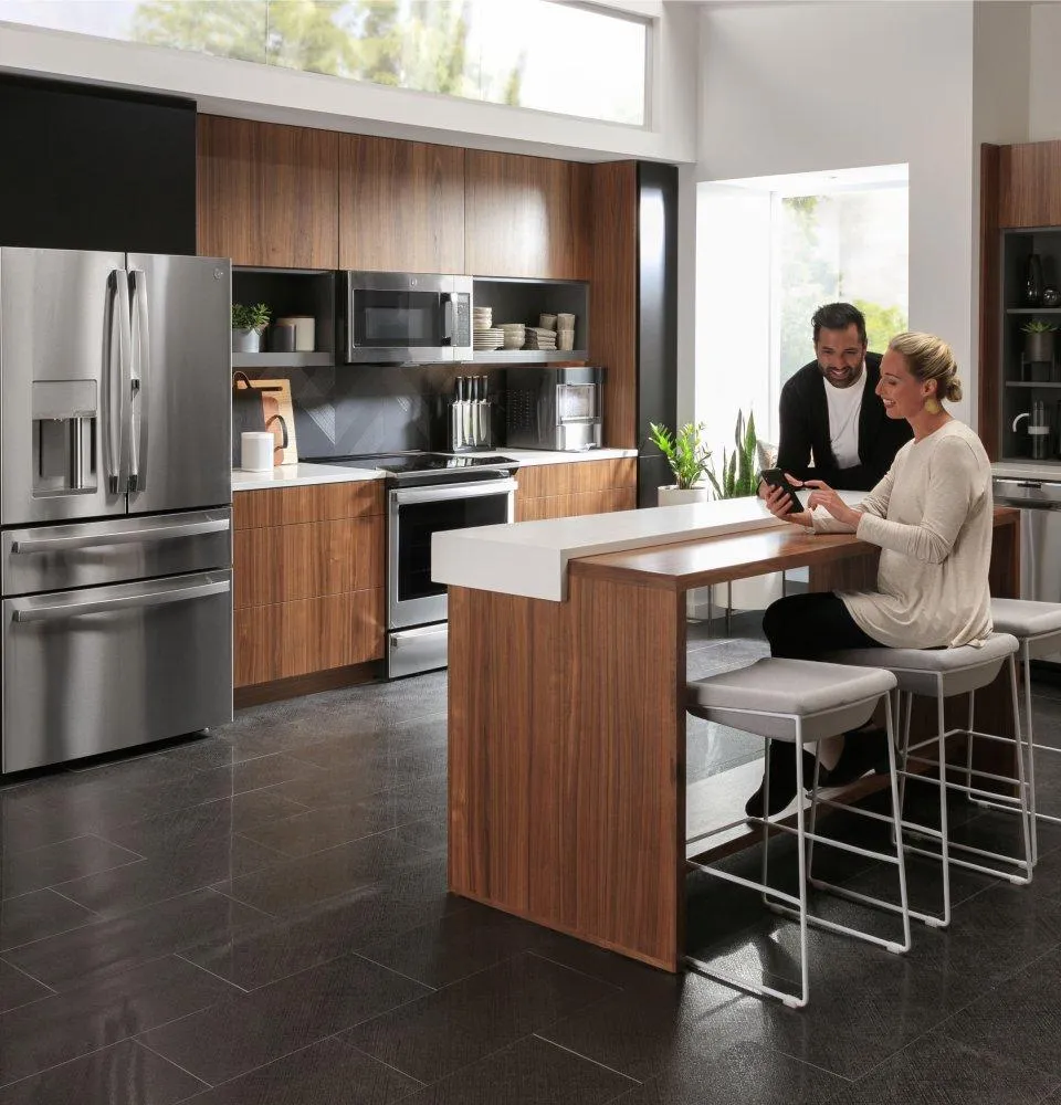 Ge Appliances PSS93YPFS Ge Profile&#8482; 30" Smart Slide-In Electric Convection Fingerprint Resistant Range With No Preheat Air Fry