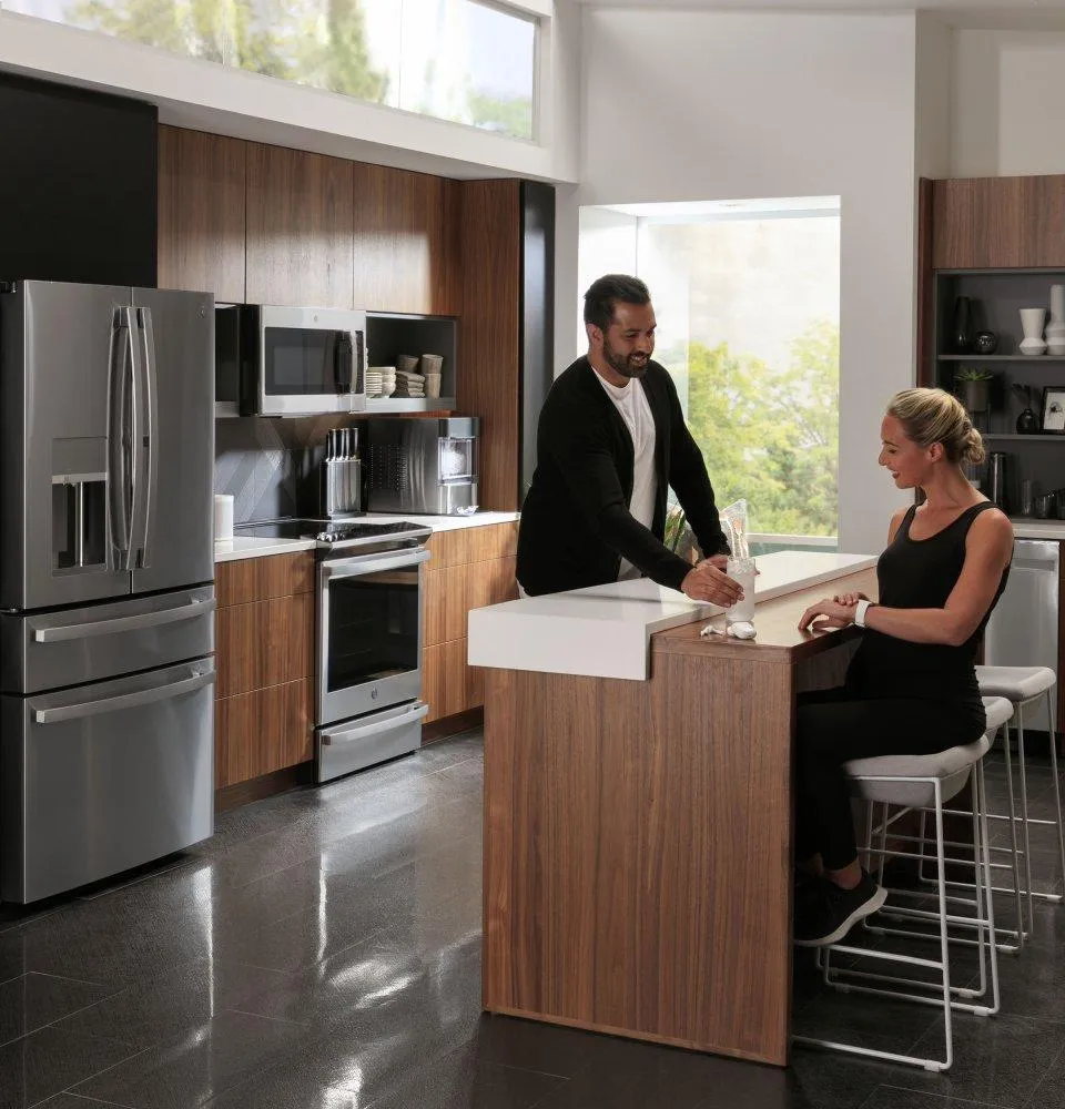 Ge Appliances PSS93YPFS Ge Profile&#8482; 30" Smart Slide-In Electric Convection Fingerprint Resistant Range With No Preheat Air Fry