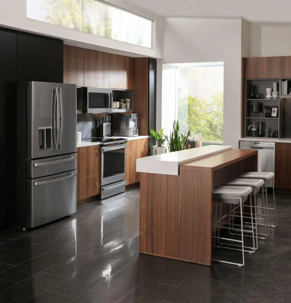 Ge Appliances PSS93YPFS Ge Profile&#8482; 30" Smart Slide-In Electric Convection Fingerprint Resistant Range With No Preheat Air Fry
