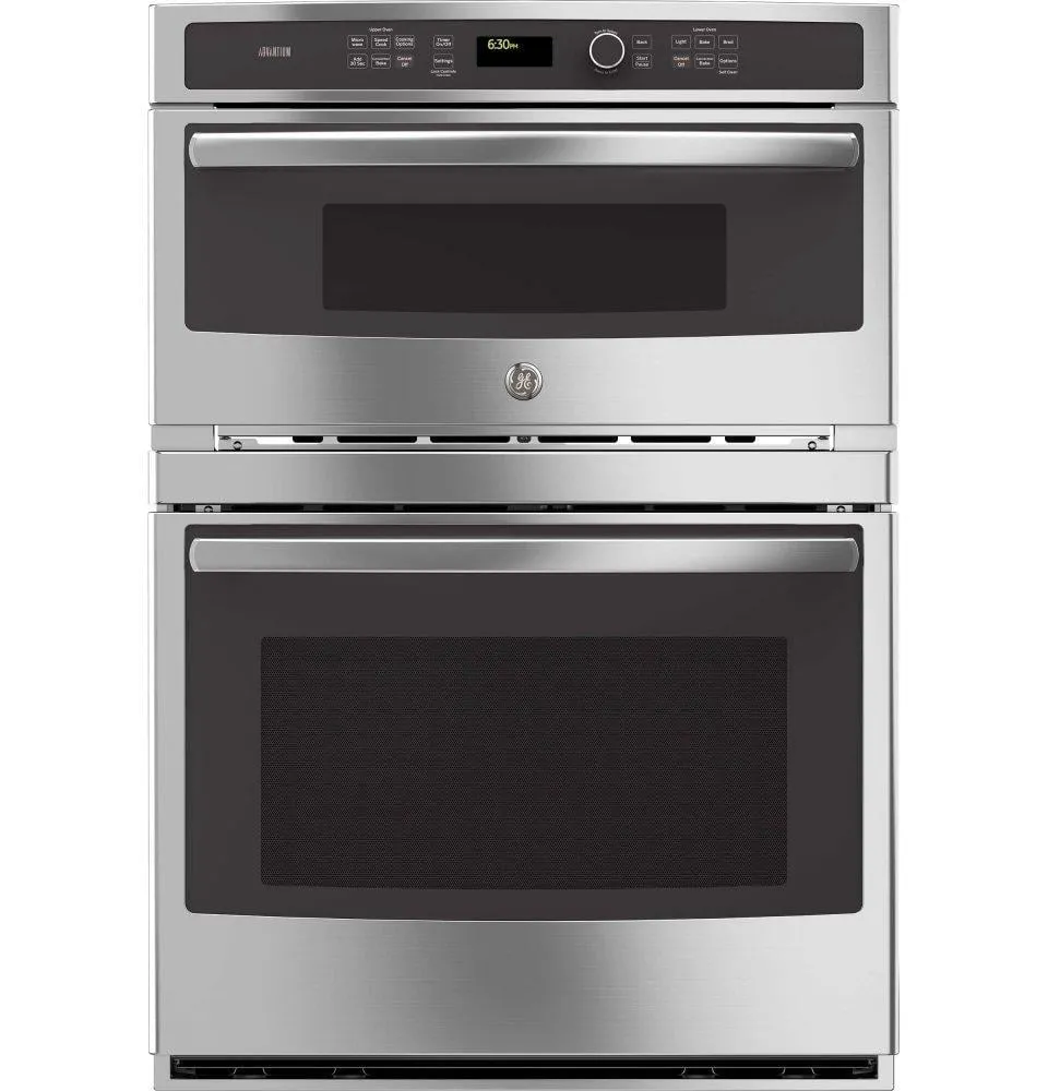 Ge Appliances PT9800SHSS Ge Profile&#8482; 30 In. Combination Double Wall Oven With Convection And Advantium Technology