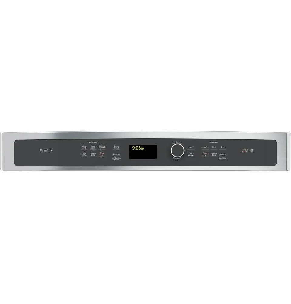 Ge Appliances PT9800SHSS Ge Profile&#8482; 30 In. Combination Double Wall Oven With Convection And Advantium Technology