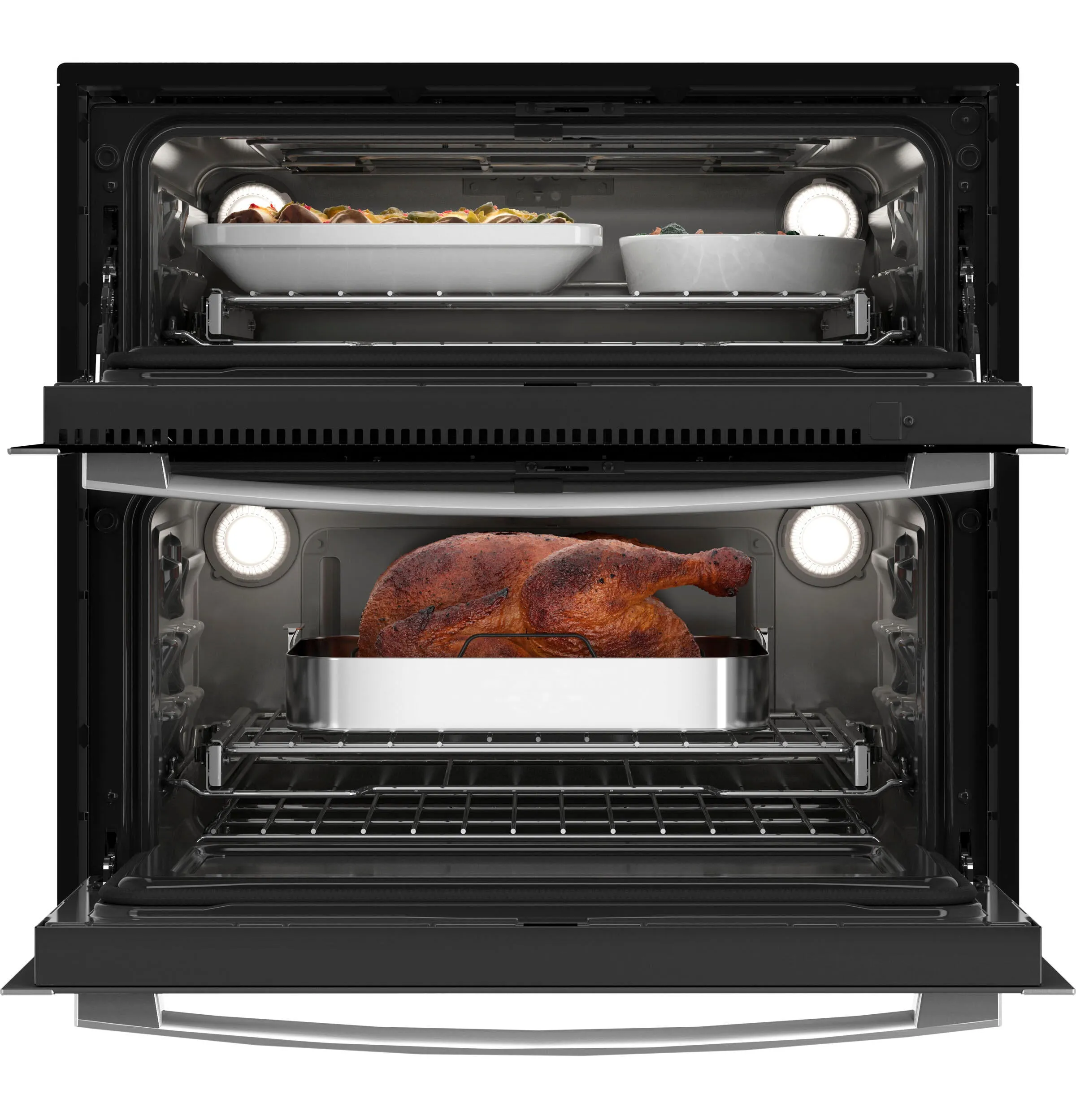 Ge Appliances PTS9200SNSS Ge Profile&#8482; 30" Smart Built-In Twin Flex Convection Wall Oven