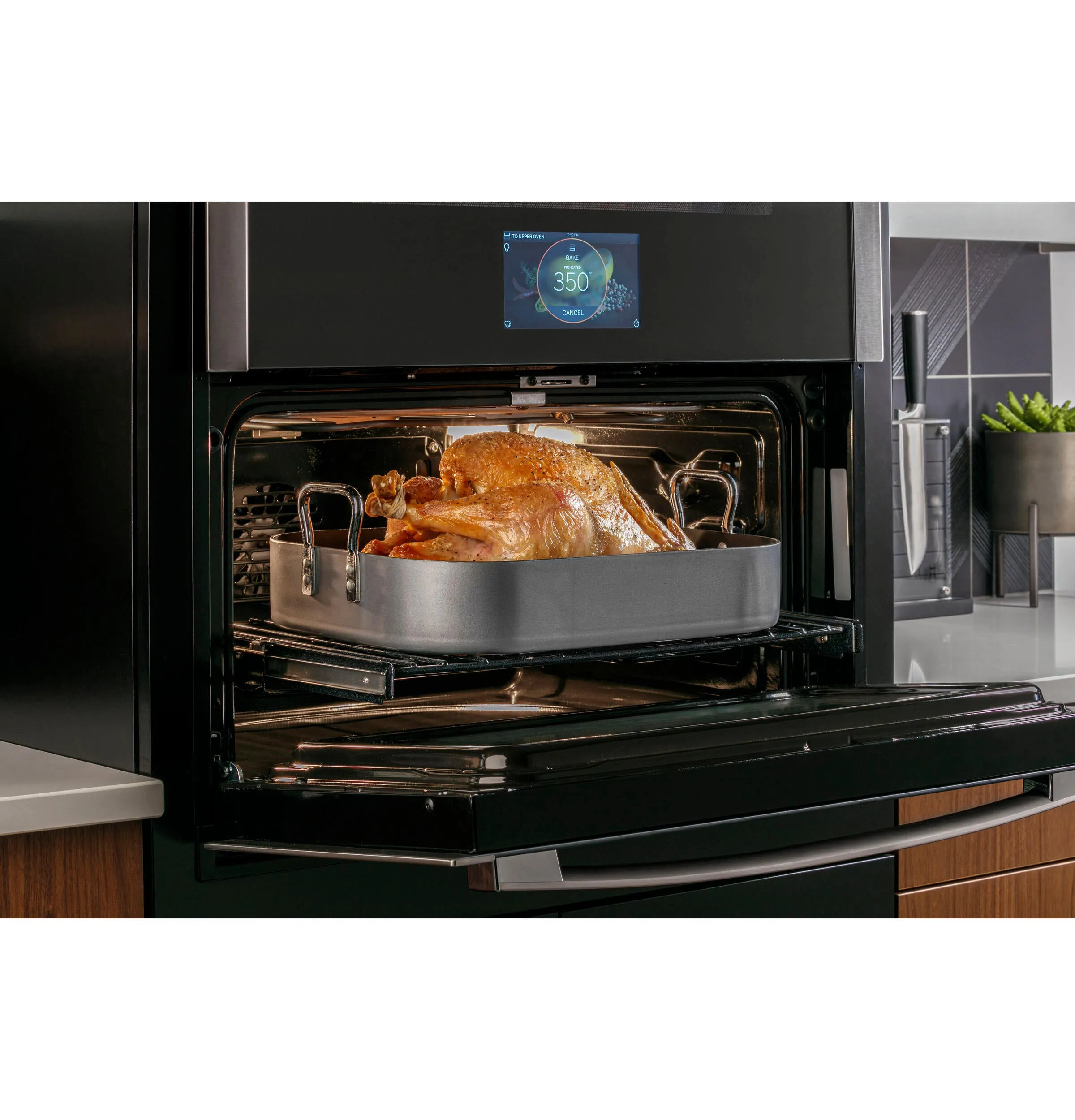 Ge Appliances PTS9200SNSS Ge Profile&#8482; 30" Smart Built-In Twin Flex Convection Wall Oven