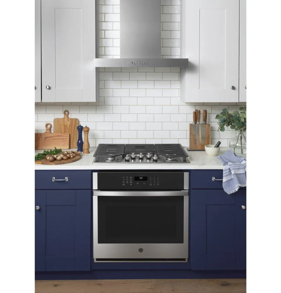 Ge Appliances UVW8301SLSS 30" Designer Wall Mount Hood W/ Dimmable Led Lighting