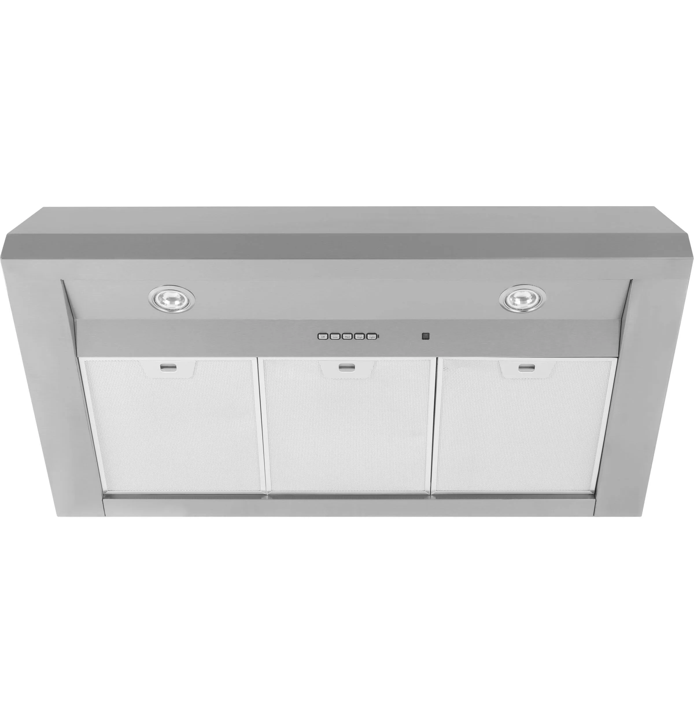 Ge Appliances UVW8304SPSS 30" Designer Wall Mount Hood W/ Dimmable Led Lighting