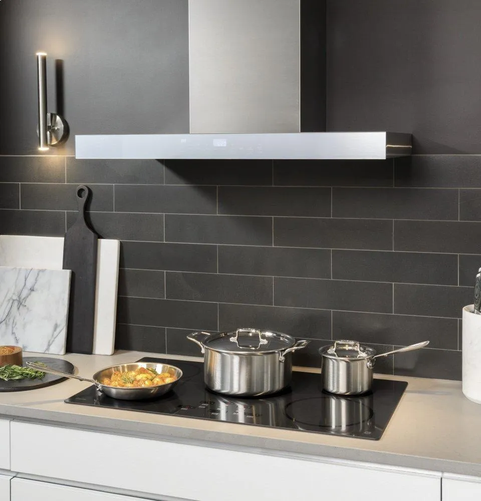 Ge Appliances UVW9361SLSS 36" Smart Designer Wall Mount Hood W/ Perimeter Venting