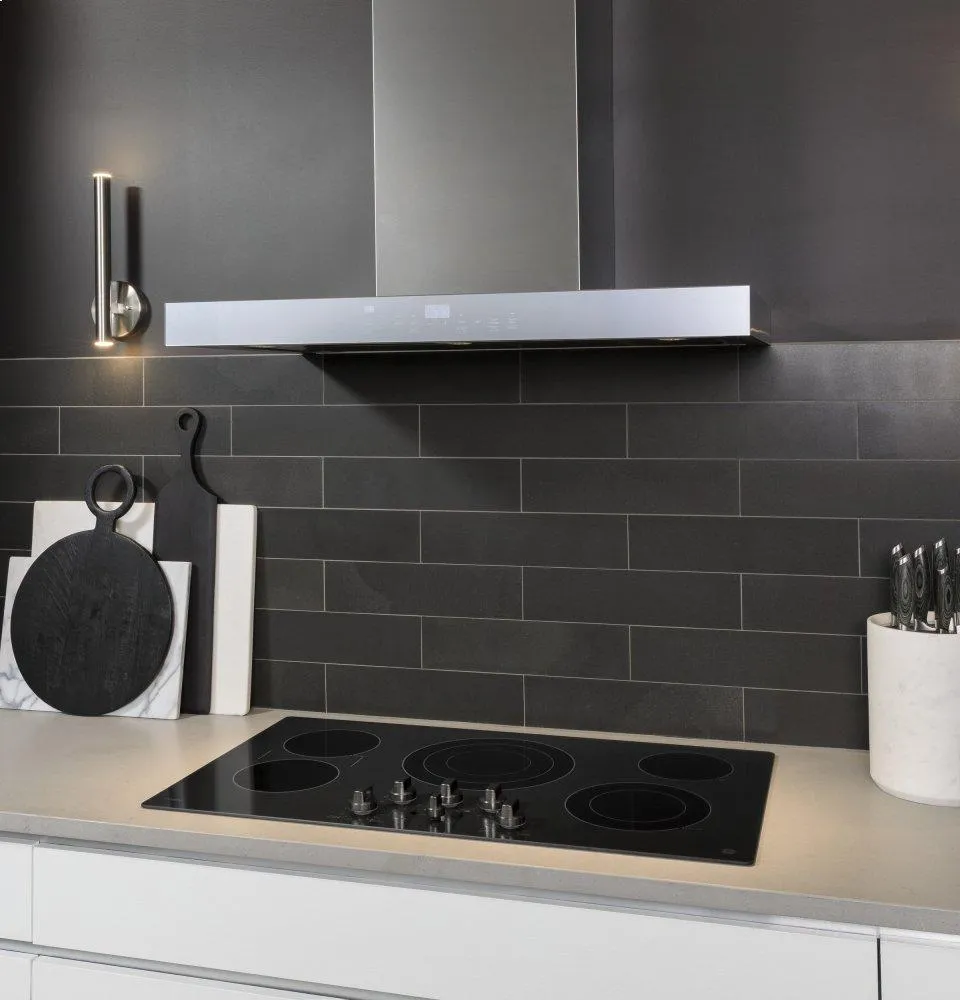 Ge Appliances UVW9361SLSS 36" Smart Designer Wall Mount Hood W/ Perimeter Venting