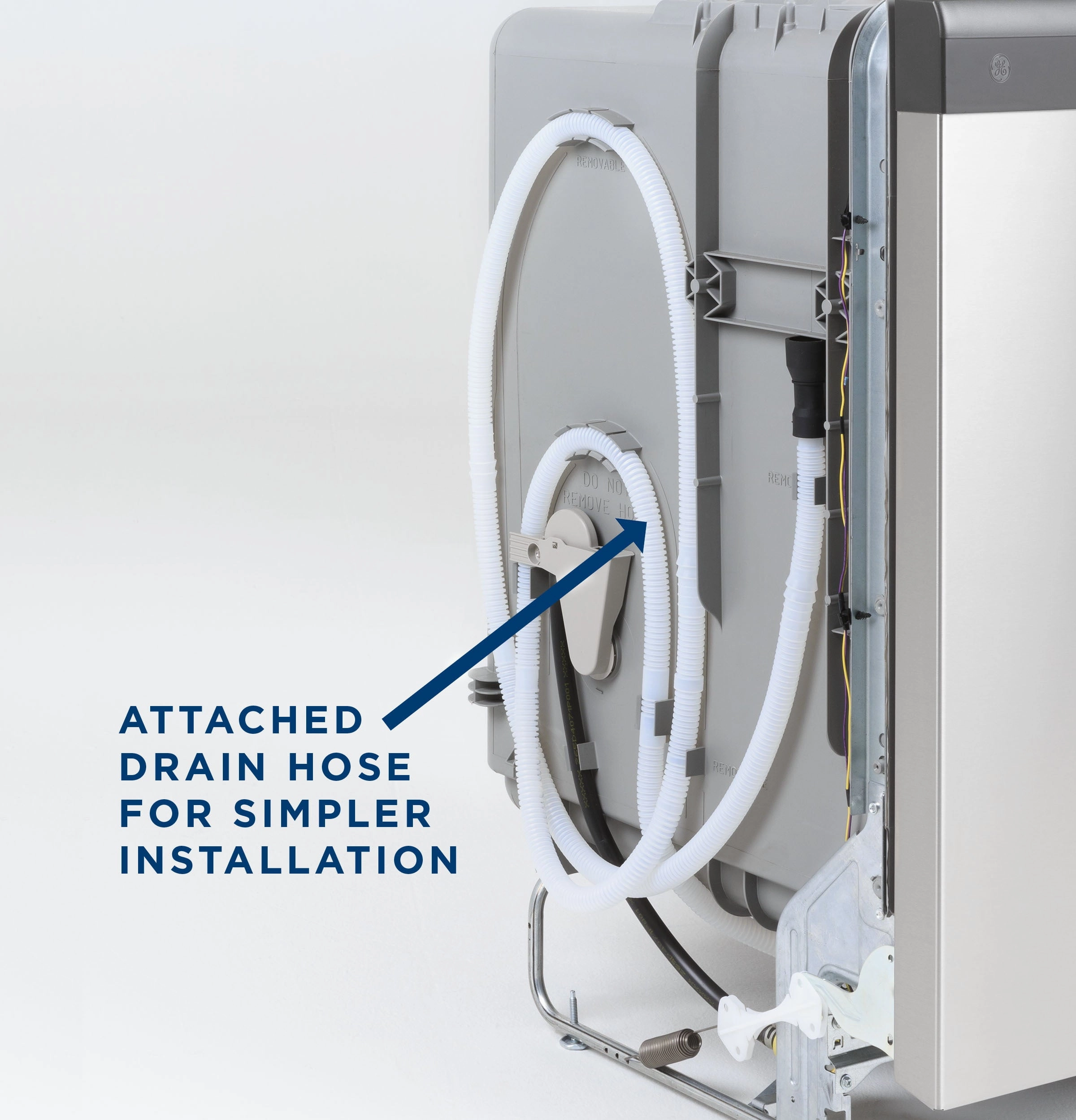 Ge Appliances GDF535PGRCC Ge Dishwasher With Front Controls