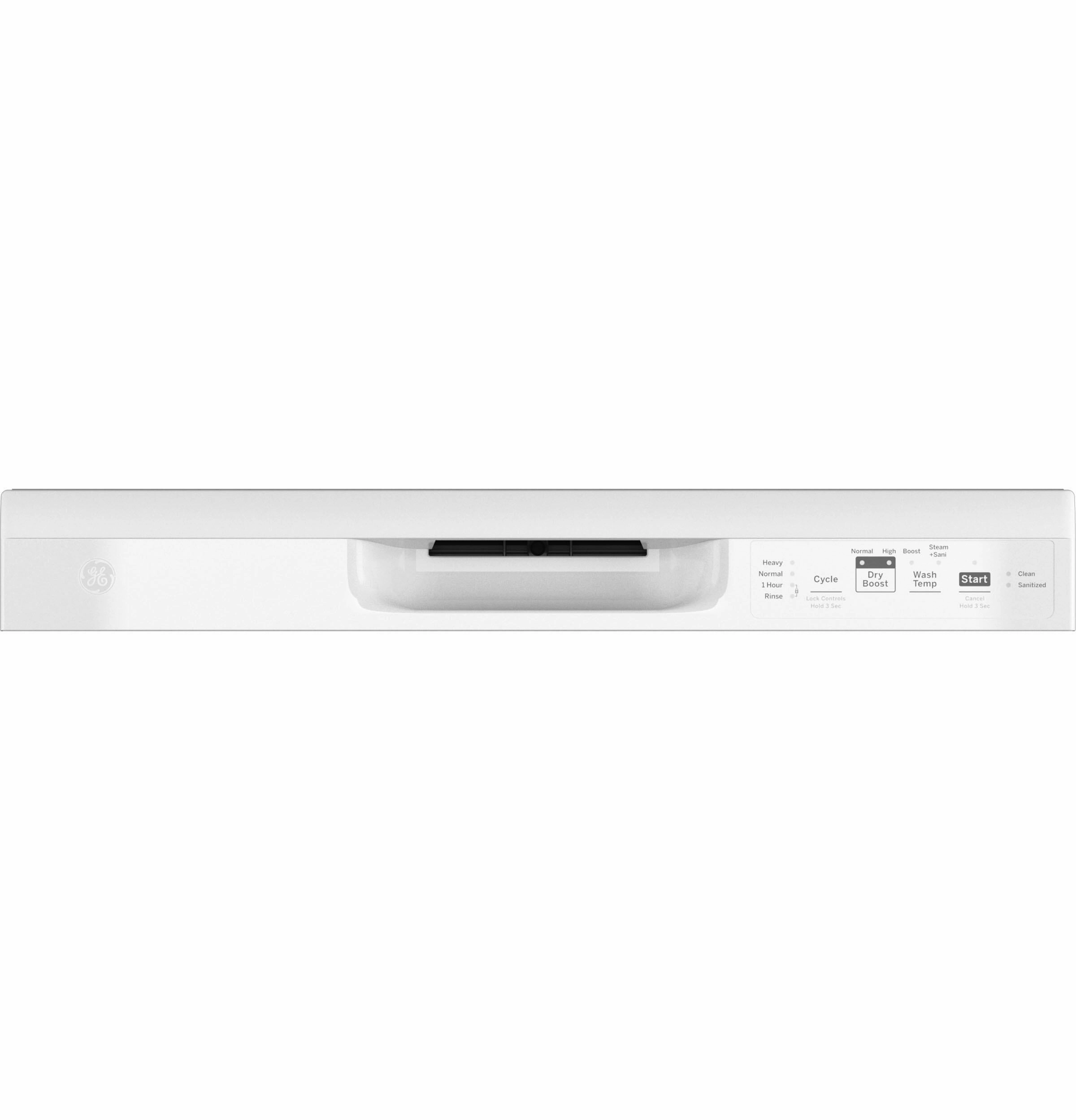 Ge Appliances GDF535PGRWW Ge Dishwasher With Front Controls