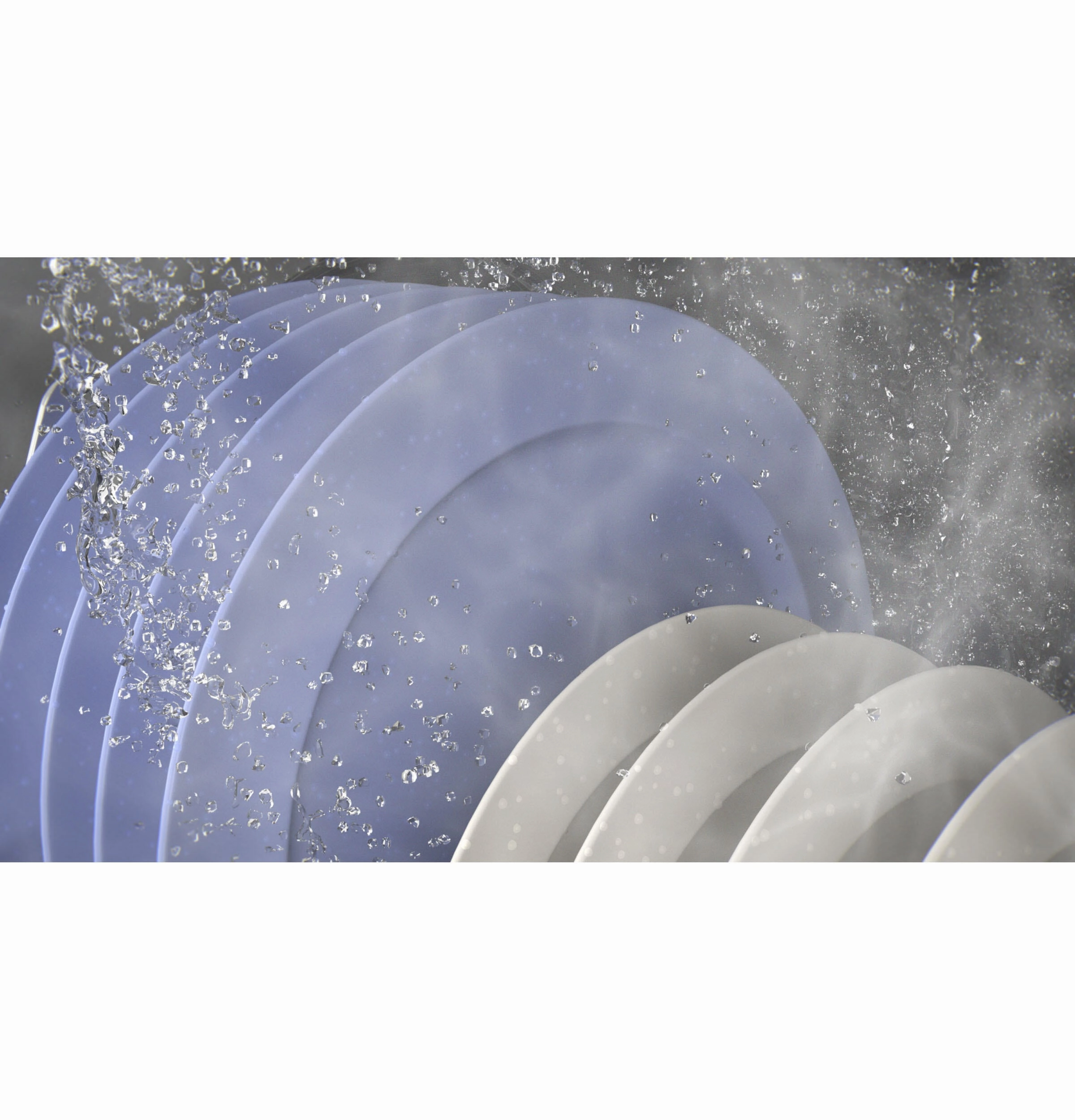 Ge Appliances GDF550PGRBB Ge Front Control With Plastic Interior Dishwasher With Sanitize Cycle & Dry Boost