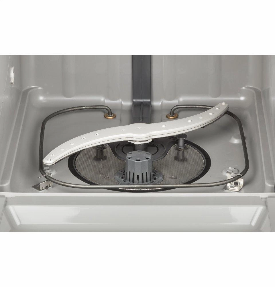 Ge Appliances GDF640HGMBB Ge Front Control With Stainless Interior Door Dishwasher With Sanitize Cycle & Dry Boost