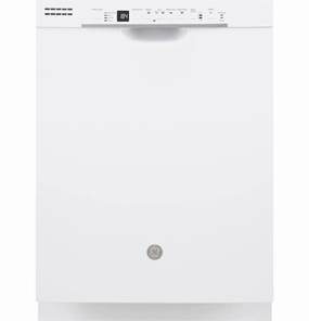 Ge Appliances GDF640HGMWW Ge Front Control With Stainless Interior Door Dishwasher With Sanitize Cycle & Dry Boost