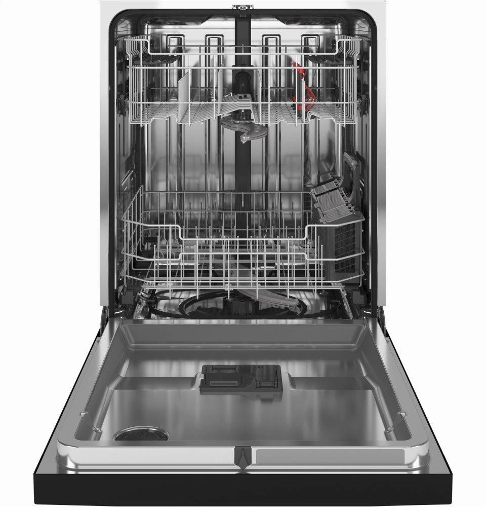 Ge Appliances GDF645SGNBB Ge Front Control With Stainless Steel Interior Dishwasher With Sanitize Cycle & Dry Boost