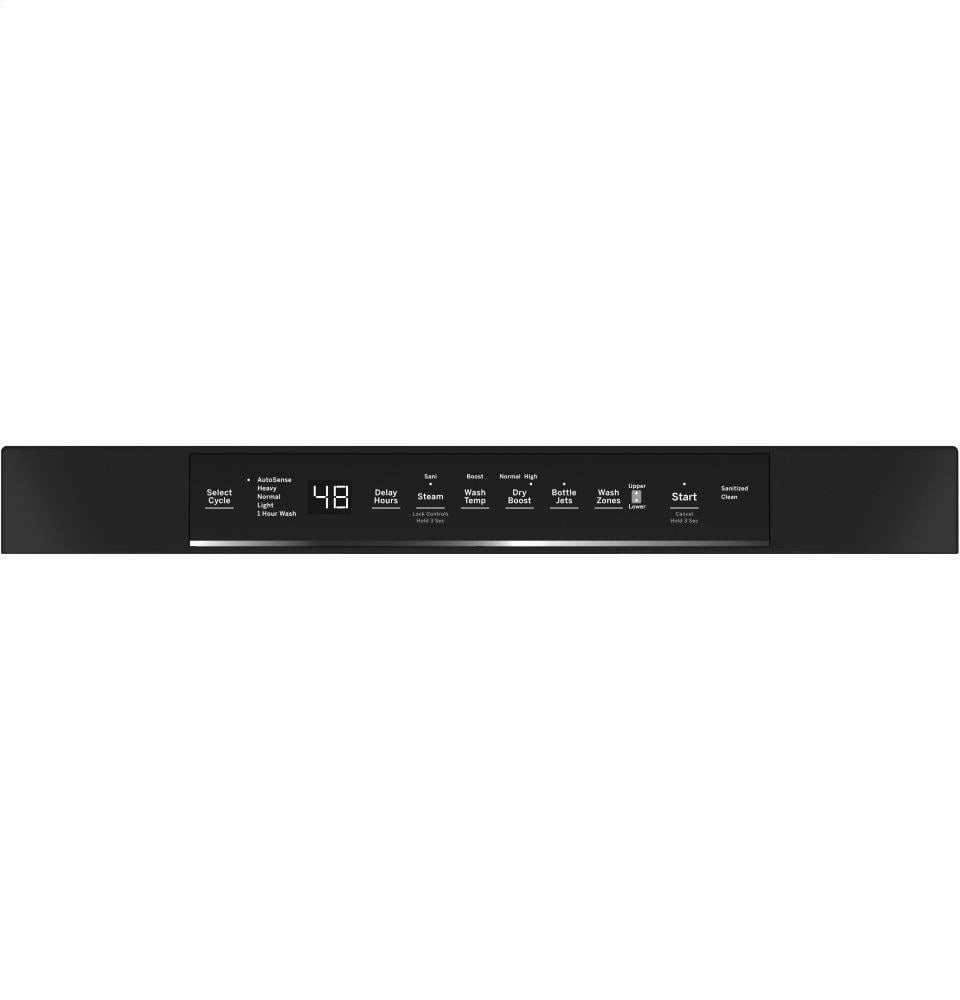 Ge Appliances GDF645SGNBB Ge Front Control With Stainless Steel Interior Dishwasher With Sanitize Cycle & Dry Boost