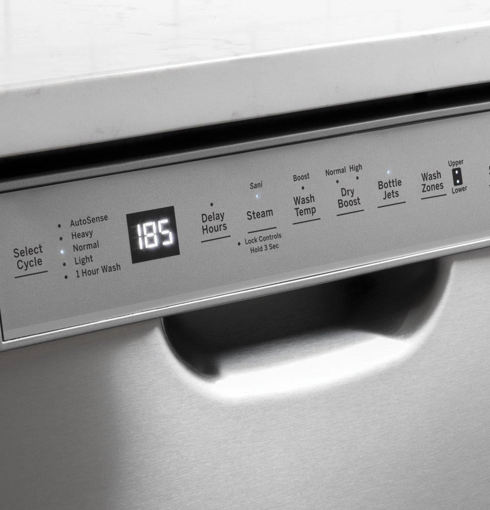 Ge Appliances GDF645SSNSS Ge Front Control With Stainless Steel Interior Dishwasher With Sanitize Cycle & Dry Boost