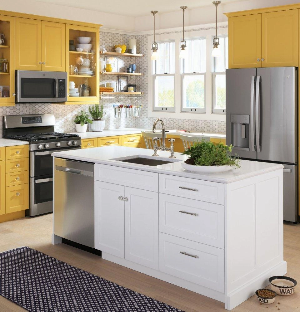 Ge Appliances GDP665SYNFS Ge Fingerprint Resistant Top Control With Stainless Steel Interior Dishwasher With Sanitize Cycle & Dry Boost With Fan Assist