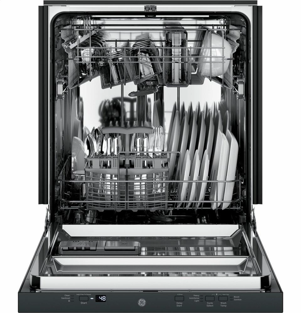 Ge Appliances GDT225SGLBB Ge Ada Compliant Stainless Steel Interior Dishwasher With Sanitize Cycle
