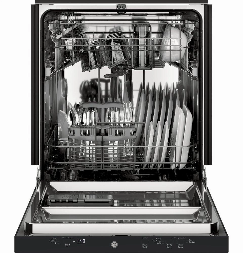 Ge Appliances GDT226SGLBB Ge Ada Compliant Stainless Steel Interior Dishwasher With Sanitize Cycle