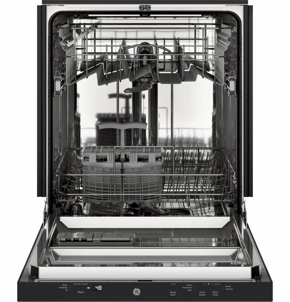 Ge Appliances GDT226SGLBB Ge Ada Compliant Stainless Steel Interior Dishwasher With Sanitize Cycle