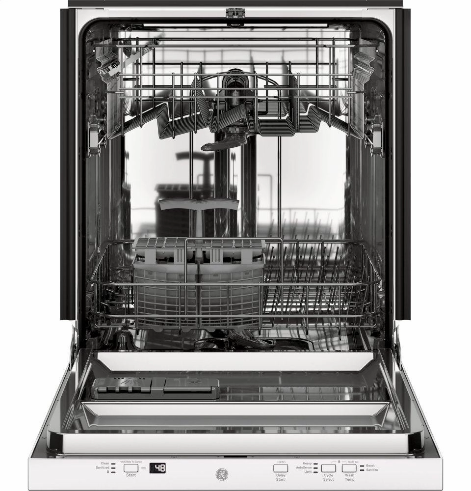 Ge Appliances GDT226SGLWW Ge Ada Compliant Stainless Steel Interior Dishwasher With Sanitize Cycle
