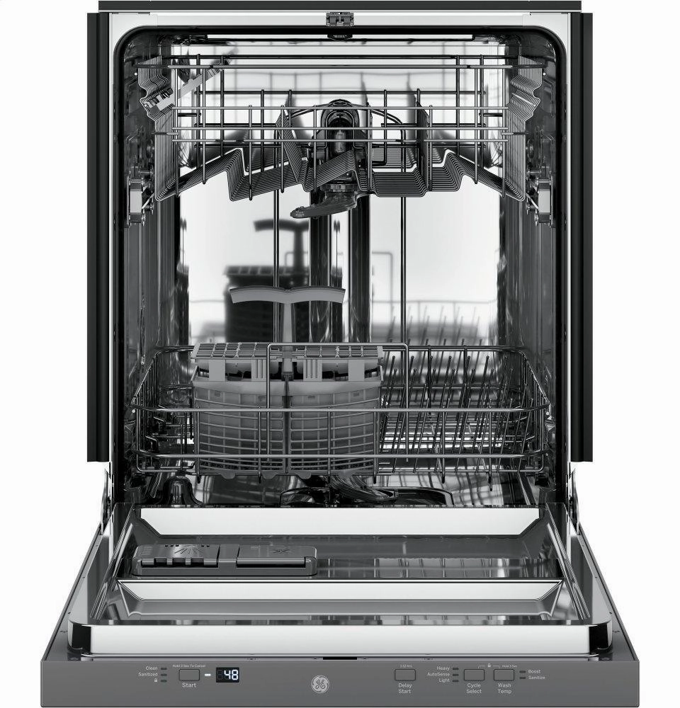 Ge Appliances GDT226SILII Ge Ada Compliant Stainless Steel Interior Dishwasher With Sanitize Cycle