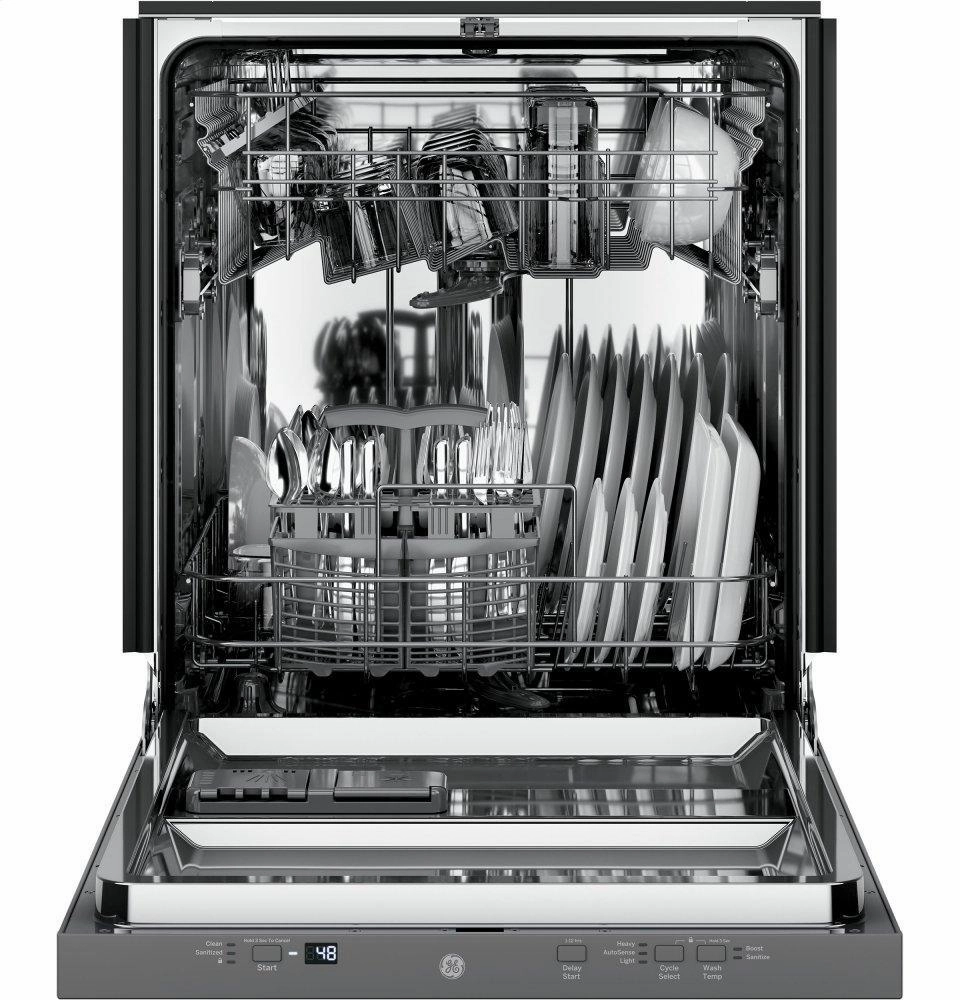 Ge Appliances GDT226SILII Ge Ada Compliant Stainless Steel Interior Dishwasher With Sanitize Cycle