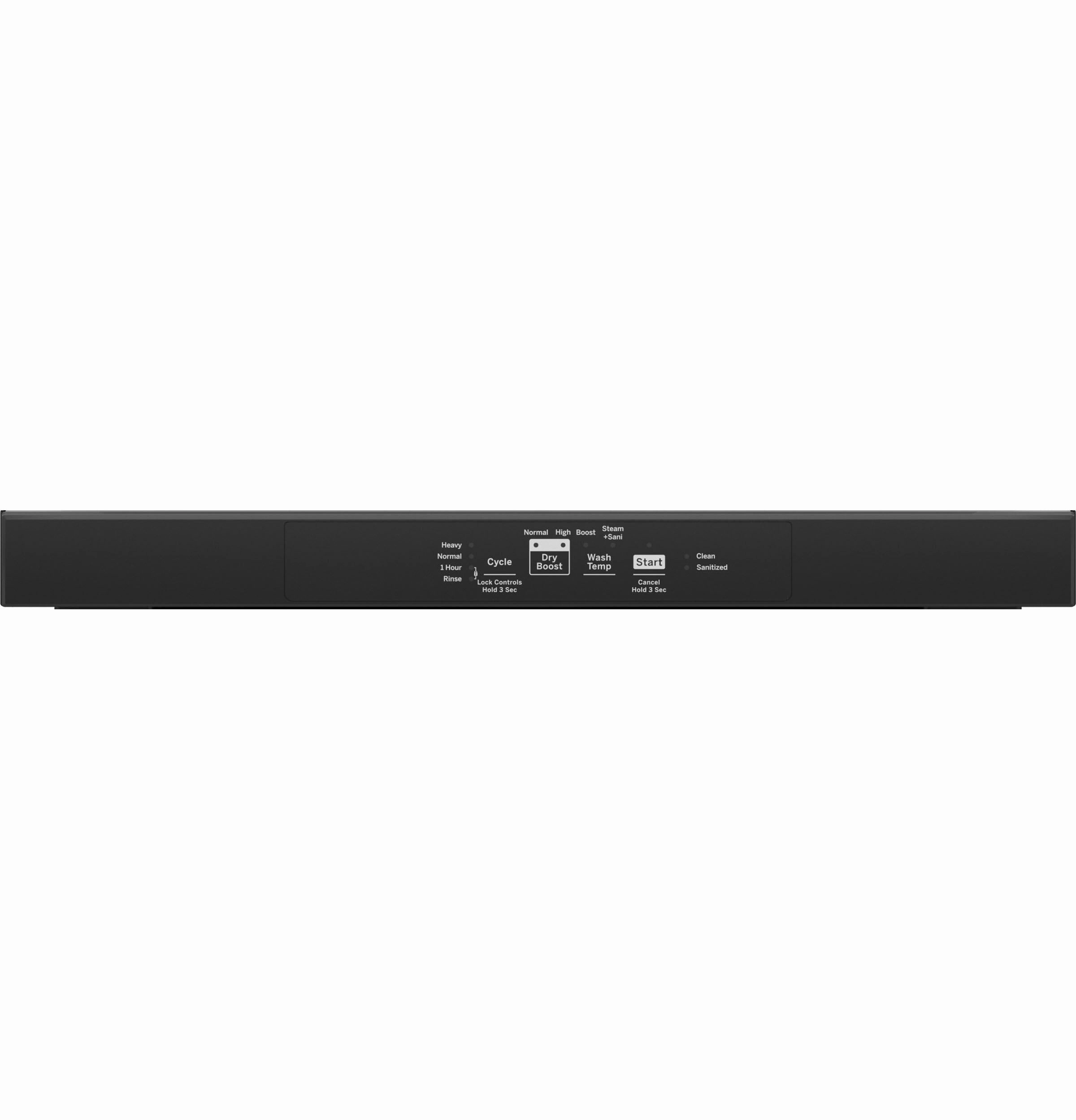 Ge Appliances GDT535PGRBB Ge Top Control With Plastic Interior Dishwasher With Sanitize Cycle & Dry Boost