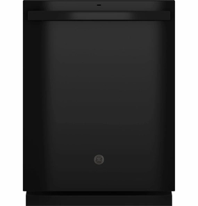 Ge Appliances GDT535PGRBB Ge Top Control With Plastic Interior Dishwasher With Sanitize Cycle & Dry Boost