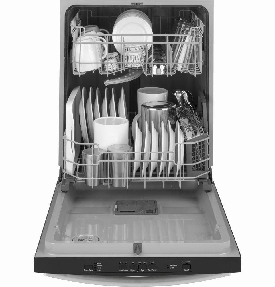 Ge Appliances GDT535PSMSS Ge Top Control With Plastic Interior Dishwasher With Sanitize Cycle & Dry Boost