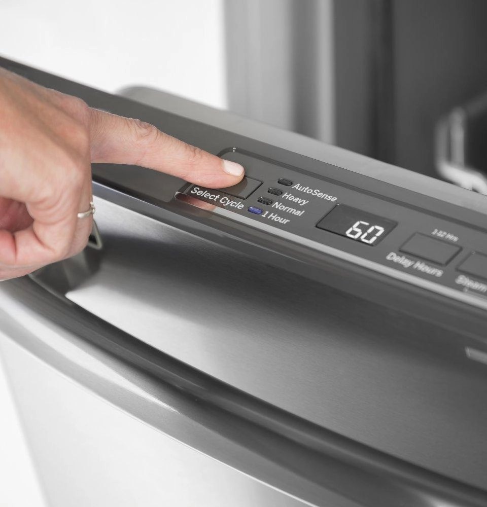 Ge Appliances GDT535PSMSS Ge Top Control With Plastic Interior Dishwasher With Sanitize Cycle & Dry Boost