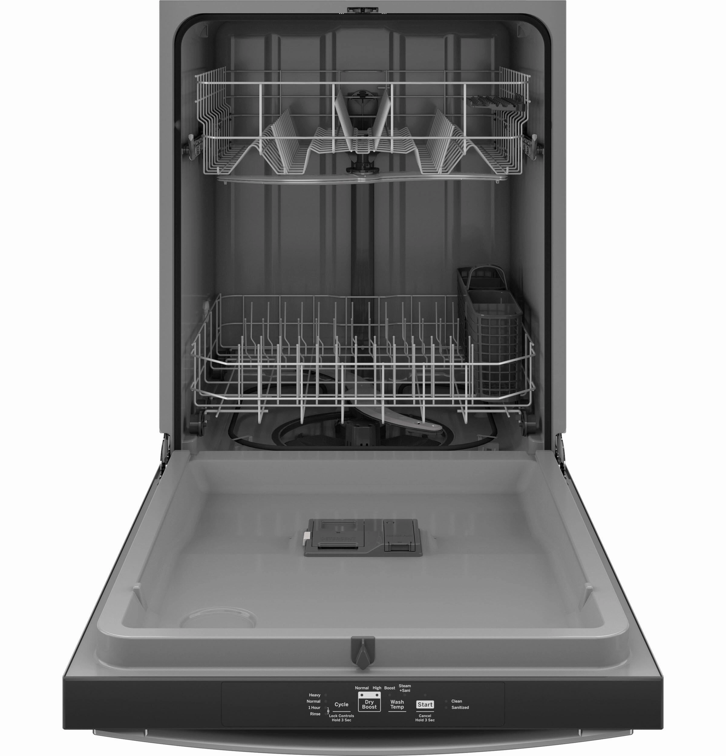 Ge Appliances GDT535PSRSS Ge Top Control With Plastic Interior Dishwasher With Sanitize Cycle & Dry Boost