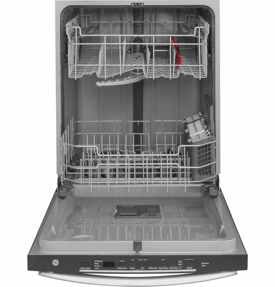 Ge Appliances GDT605PSMSS Ge Top Control With Plastic Interior Dishwasher With Sanitize Cycle & Dry Boost