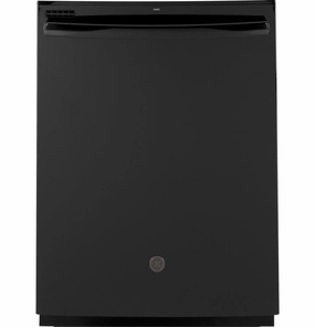 Ge Appliances GDT630PGMBB Ge Top Control With Plastic Interior Dishwasher With Sanitize Cycle & Dry Boost