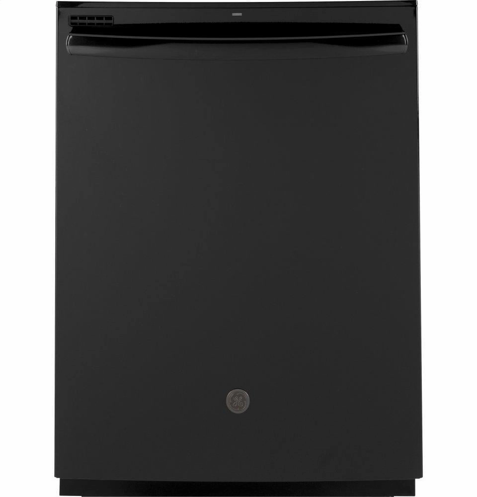 Ge Appliances GDT630PGMBB Ge Top Control With Plastic Interior Dishwasher With Sanitize Cycle & Dry Boost