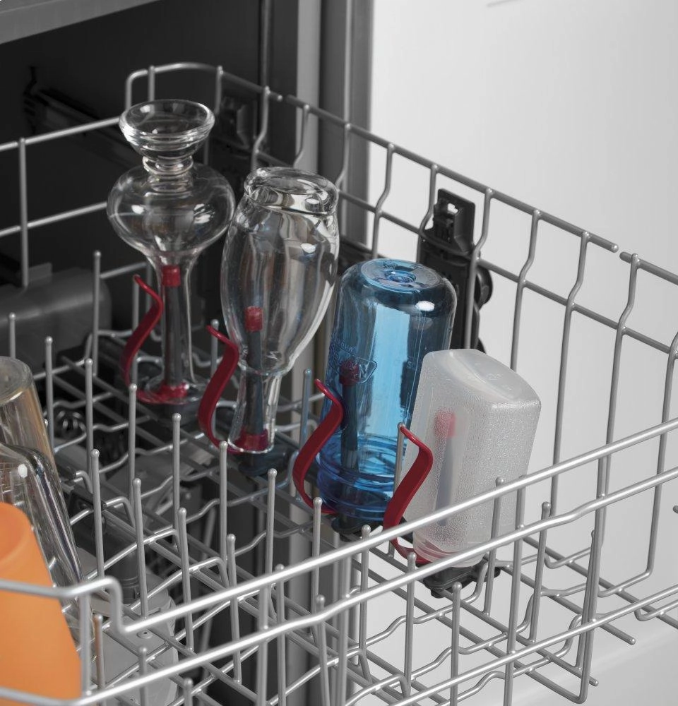 Ge Appliances GDT630PGMBB Ge Top Control With Plastic Interior Dishwasher With Sanitize Cycle & Dry Boost
