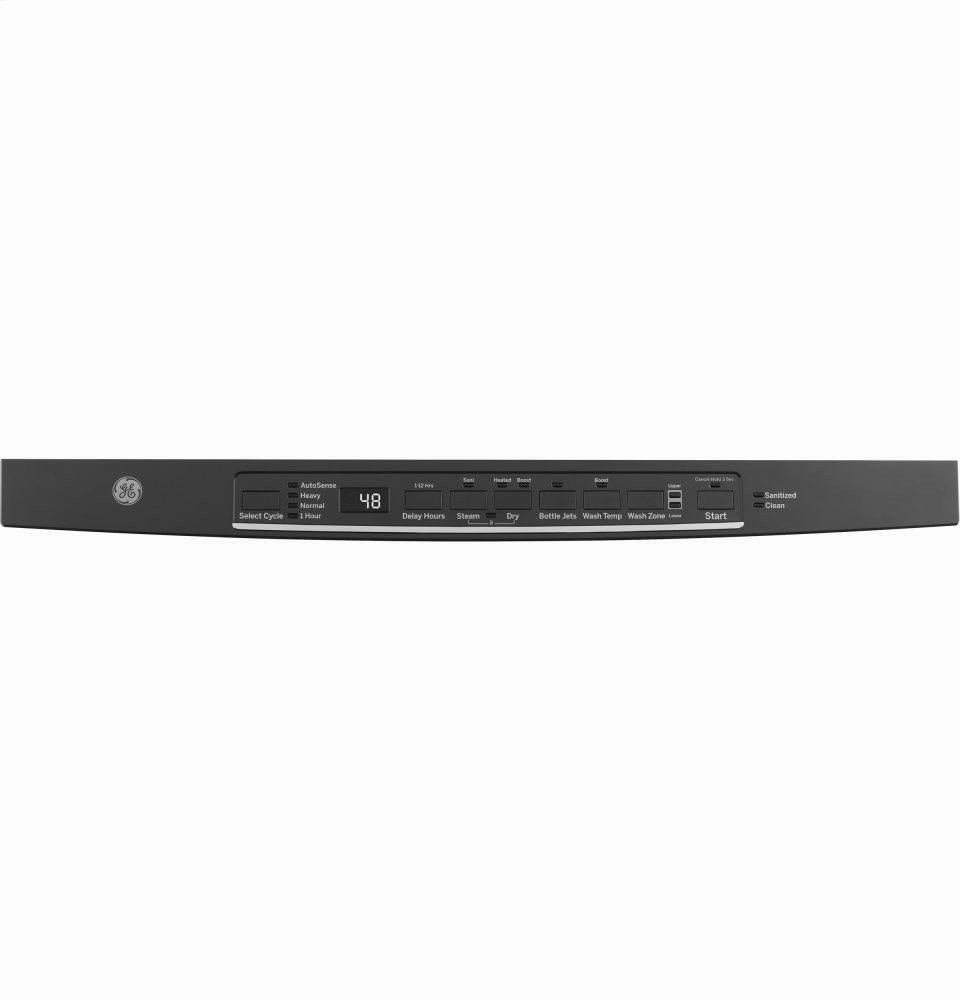 Ge Appliances GDT630PGMBB Ge Top Control With Plastic Interior Dishwasher With Sanitize Cycle & Dry Boost