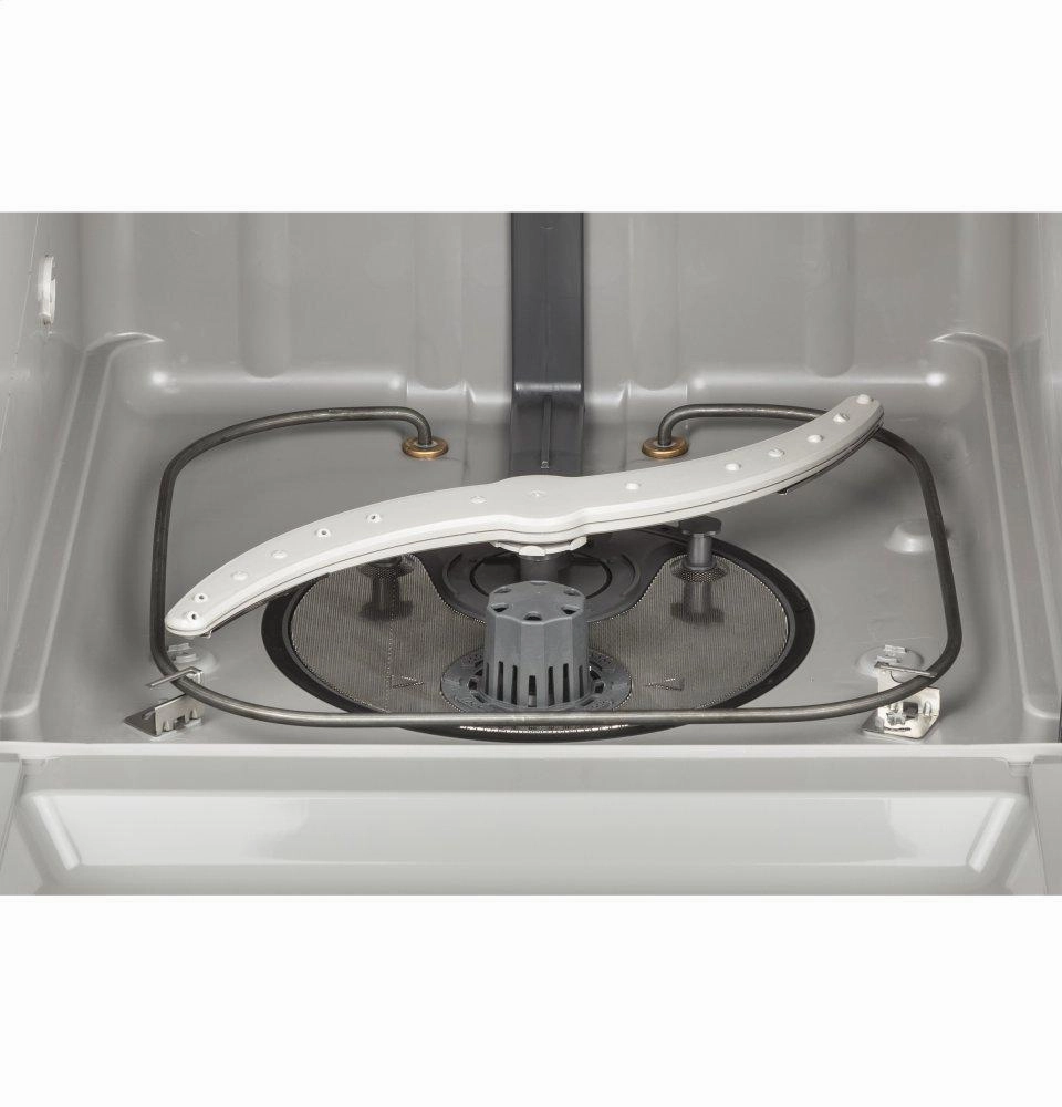 Ge Appliances GDT630PGMBB Ge Top Control With Plastic Interior Dishwasher With Sanitize Cycle & Dry Boost
