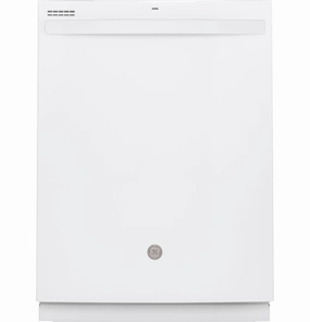 Ge Appliances GDT630PGMWW Ge Top Control With Plastic Interior Dishwasher With Sanitize Cycle & Dry Boost