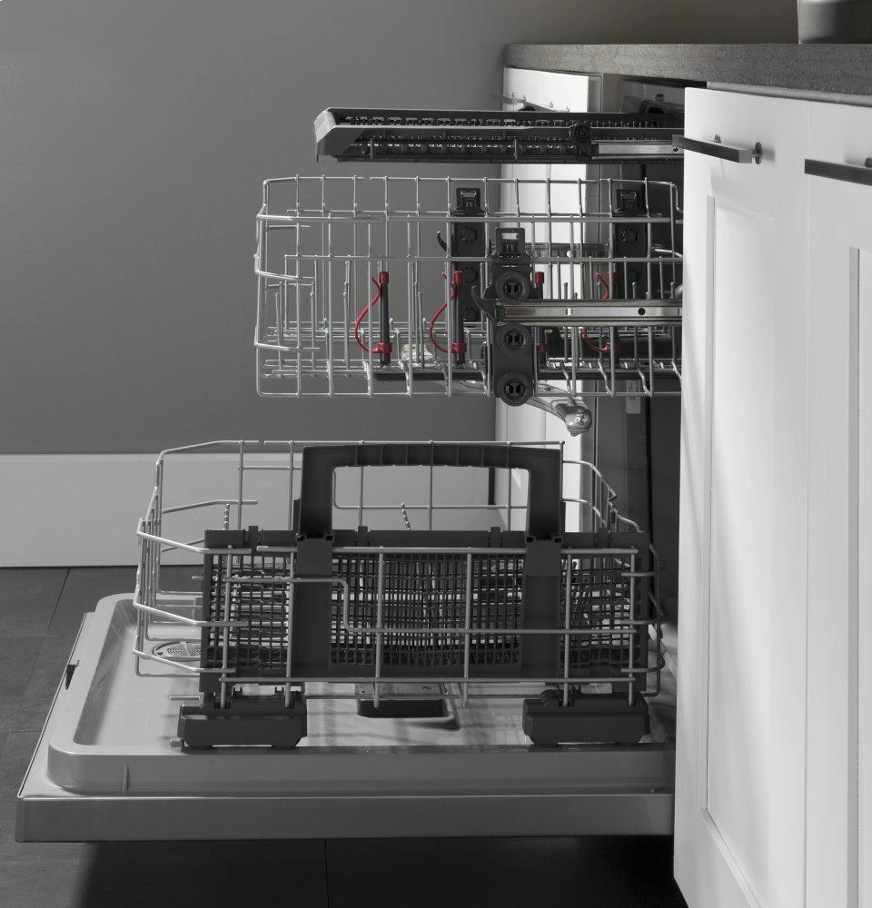 Ge Appliances GDT630PMMES Ge Top Control With Plastic Interior Dishwasher With Sanitize Cycle & Dry Boost