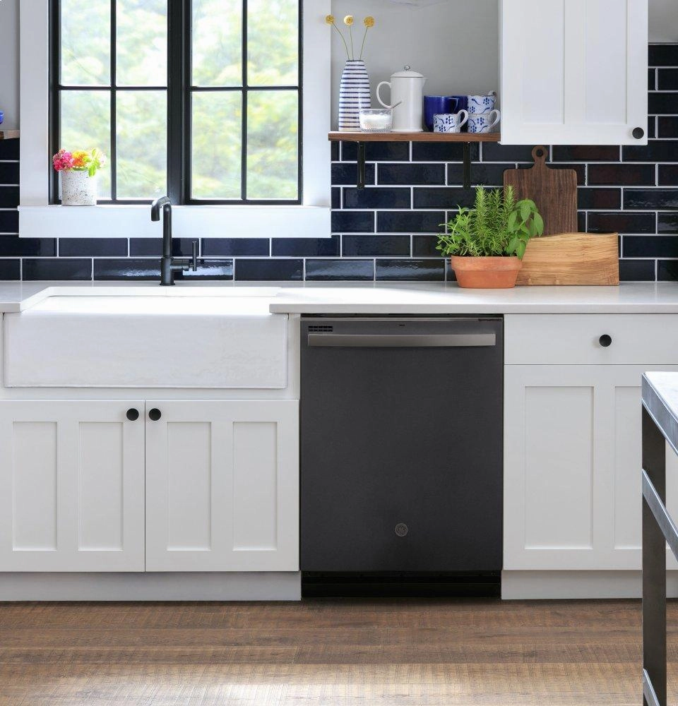 Ge Appliances GDT630PMMES Ge Top Control With Plastic Interior Dishwasher With Sanitize Cycle & Dry Boost
