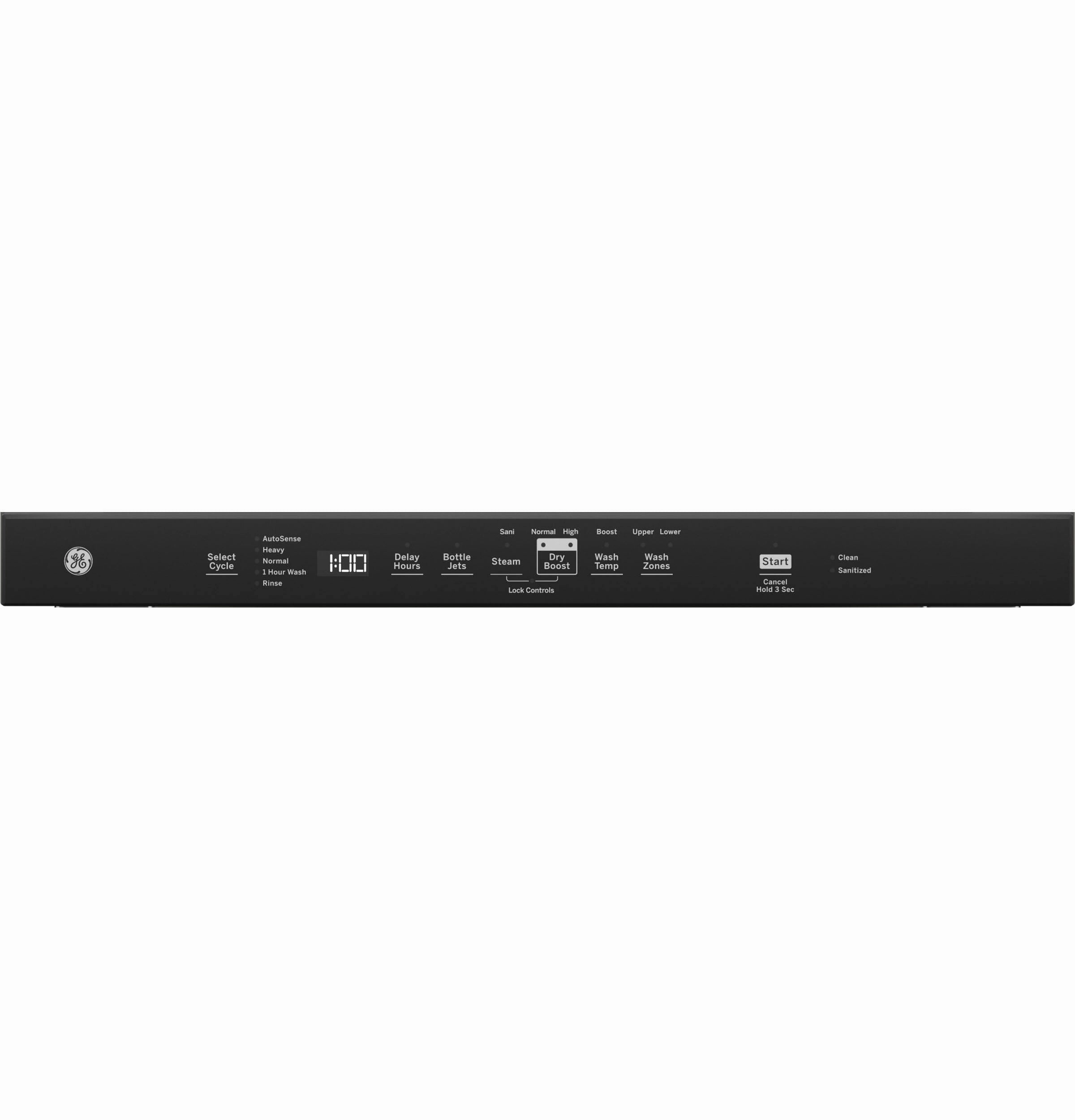 Ge Appliances GDT630PMRES Ge Top Control With Plastic Interior Dishwasher With Sanitize Cycle & Dry Boost