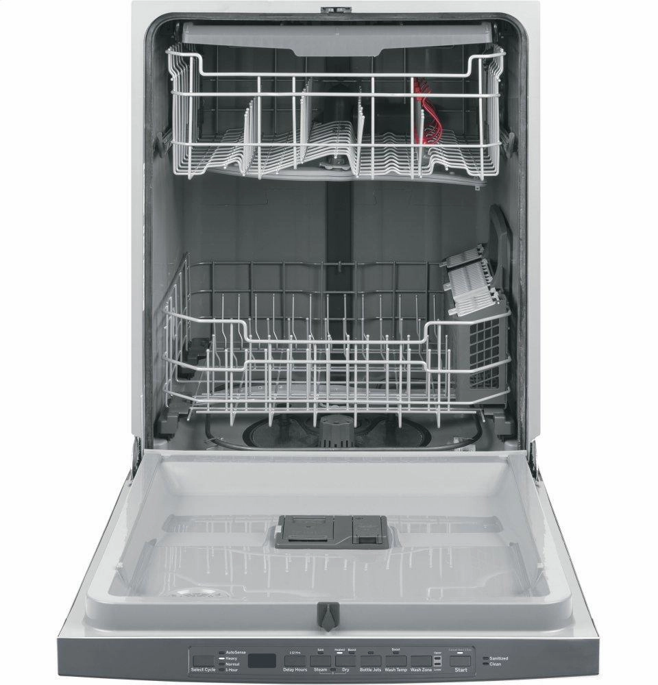 Ge Appliances GDT630PYMFS Ge Fingerprint Resistant Top Control With Plastic Interior Dishwasher With Sanitize Cycle & Dry Boost