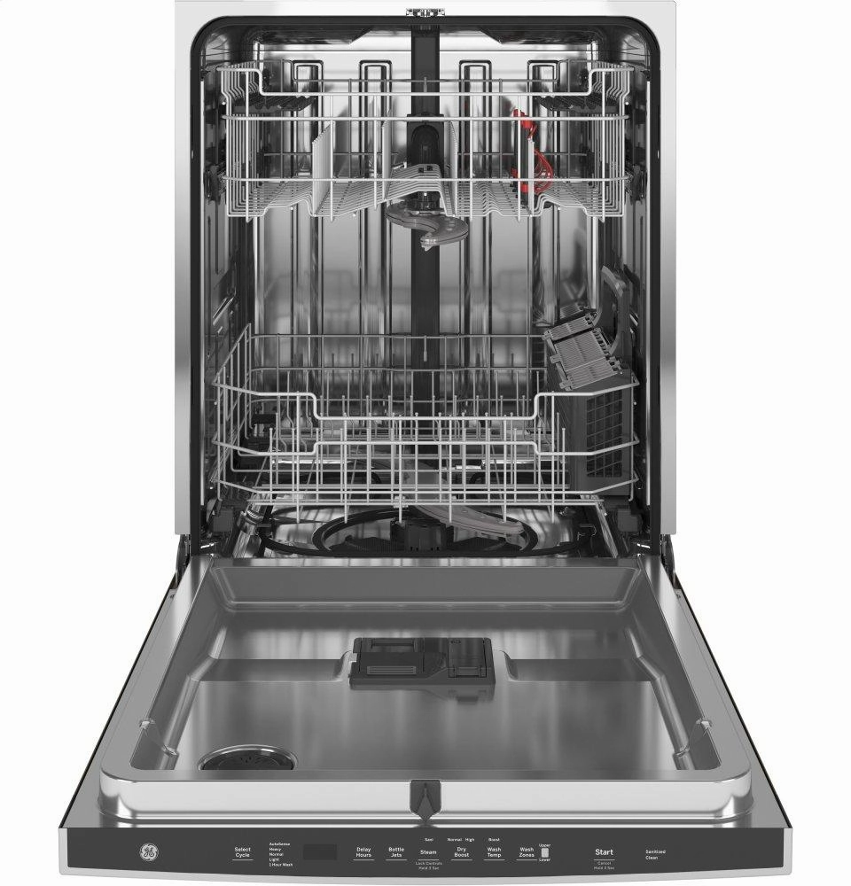Ge Appliances GDT645SMNES Ge Top Control With Stainless Steel Interior Dishwasher With Sanitize Cycle & Dry Boost With Fan Assist