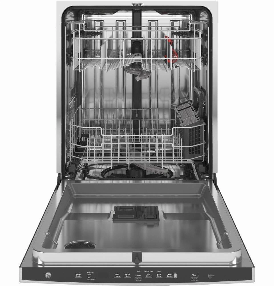 Ge Appliances GDT645SSNSS Ge Top Control With Stainless Steel Interior Dishwasher With Sanitize Cycle & Dry Boost With Fan Assist