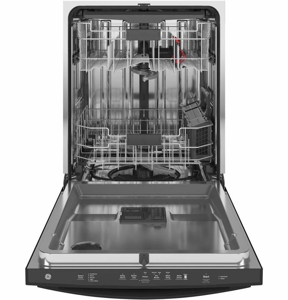 Ge Appliances GDT665SGNBB Ge Top Control With Stainless Steel Interior Dishwasher With Sanitize Cycle & Dry Boost With Fan Assist