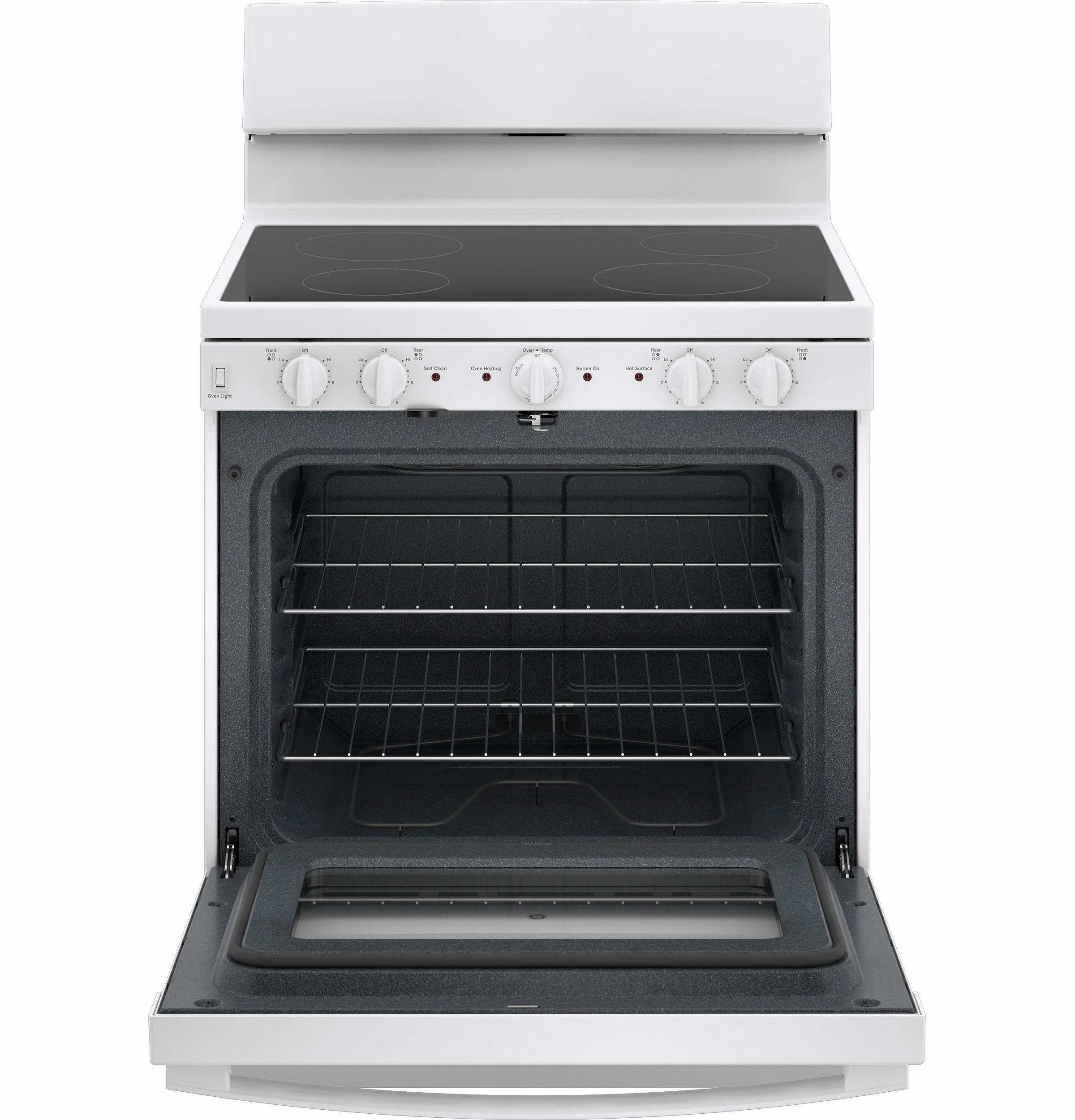 Ge Appliances JB480DYWW Ge Energy Star 30" Free-Standing Electric Radiant Smooth Cooktop Range