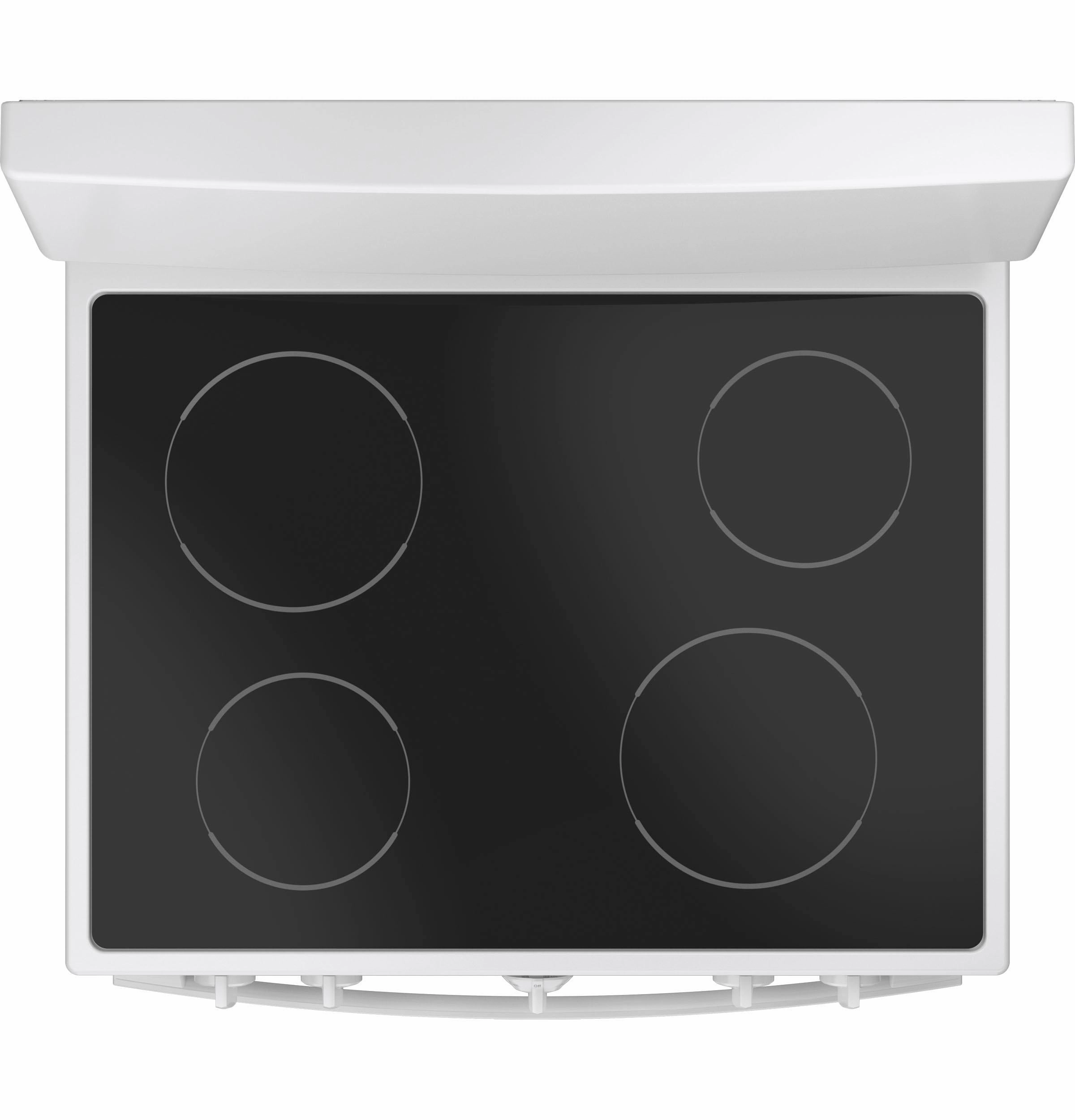Ge Appliances JB480DYWW Ge Energy Star 30" Free-Standing Electric Radiant Smooth Cooktop Range