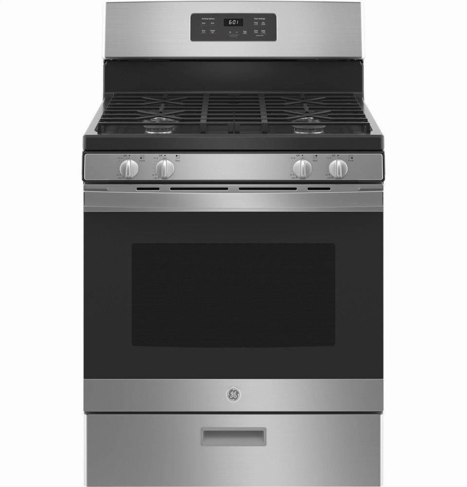 Ge Appliances JGBS61RPSS Ge 30" Free-Standing Gas Range