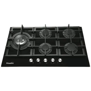 GOLDLINE GLS5-90B1 5 burner dual control 90cm gas cooktop